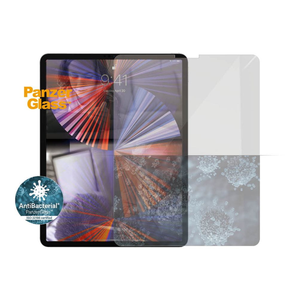 PanzerGlass Edge-to-Edge Antibacterial pre Apple iPad Pro 12,9″ (3.-5.gen) 2656